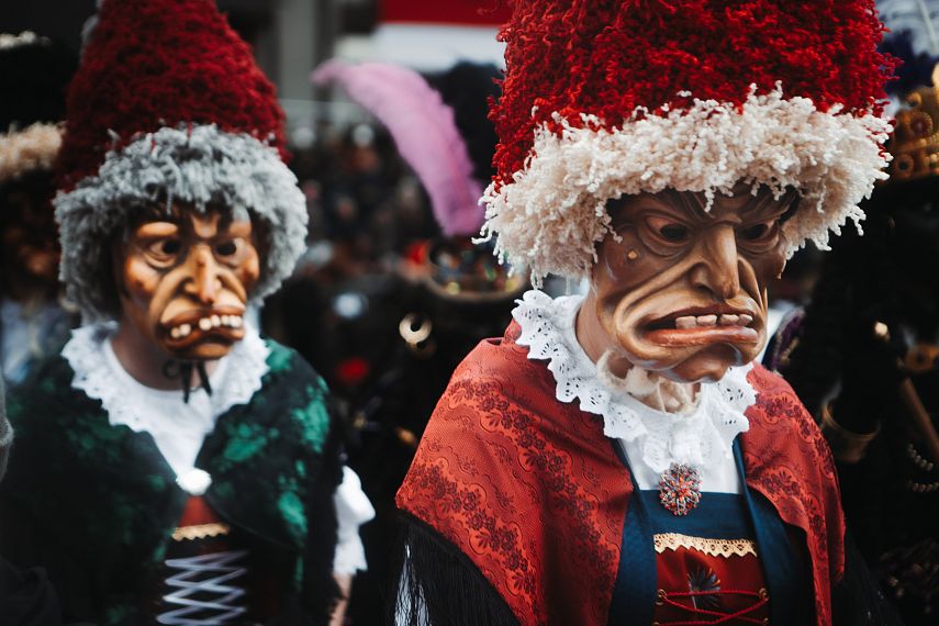 Traditionelle Fasnacht in Nassereith
