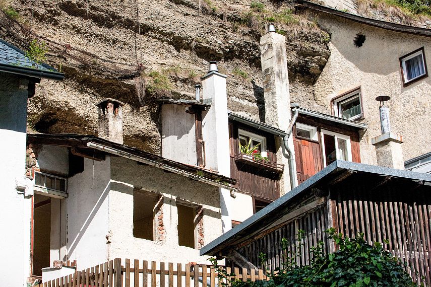 Kirchen, Stadel und Berglhäuser in Imst Tiroler Oberland