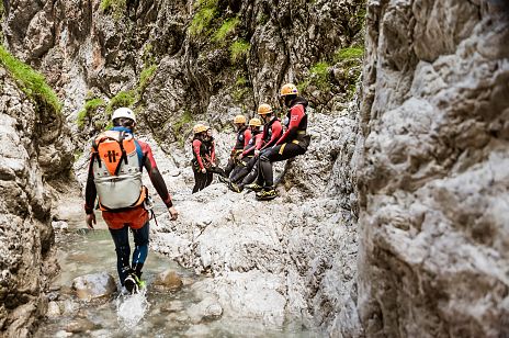 Summer Canyoning Imst Tirol (12)