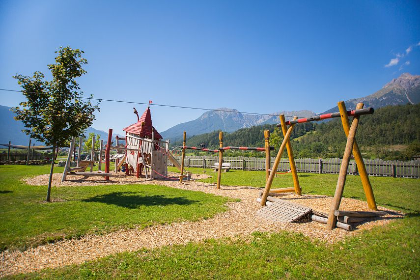 summer family playground imst tyrol