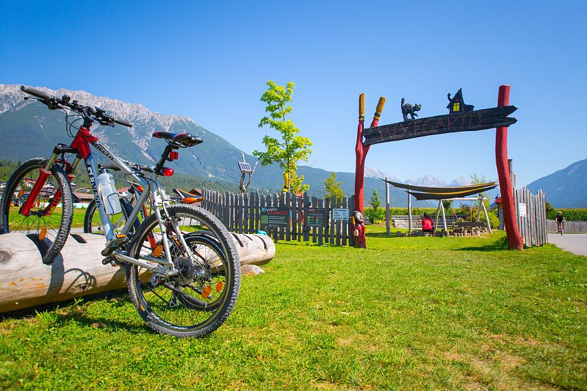 summer family playground imst tyrol