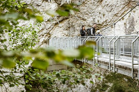 Hiking Rosengarten Gorge Summer Imst Tyrol (12)