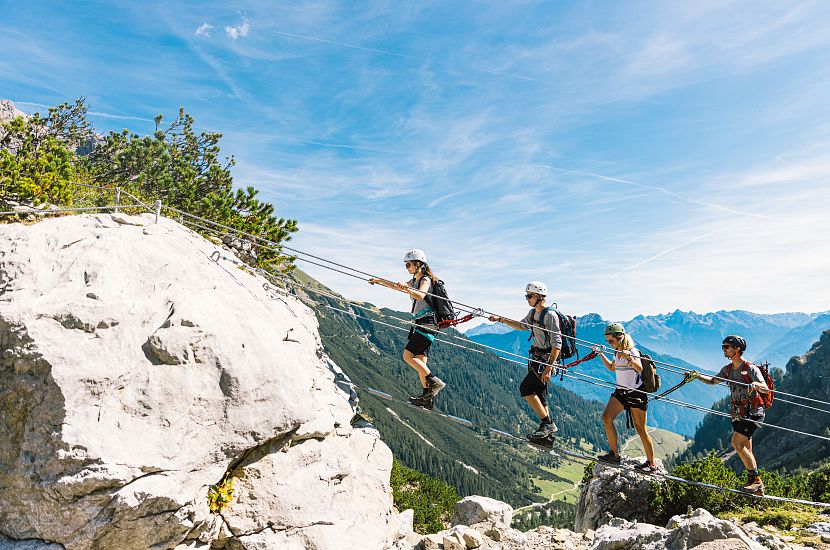 summer climbing via ferrata wyhlidal imst tyrol (4)